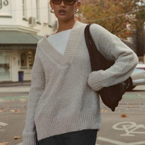 Mich Knit Sweater Beige