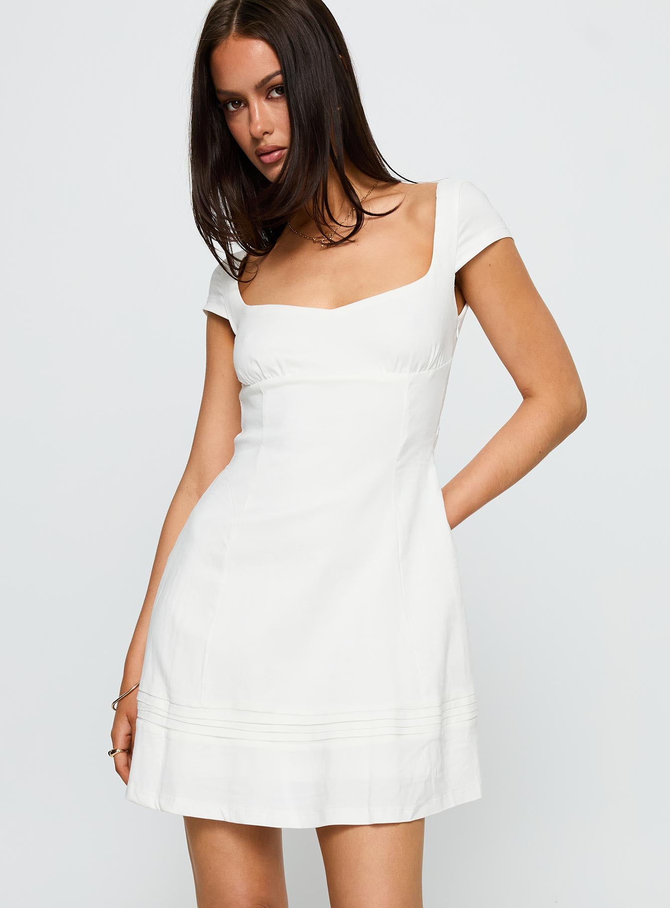 Infinite Wonders Mini Dress White - Image 2