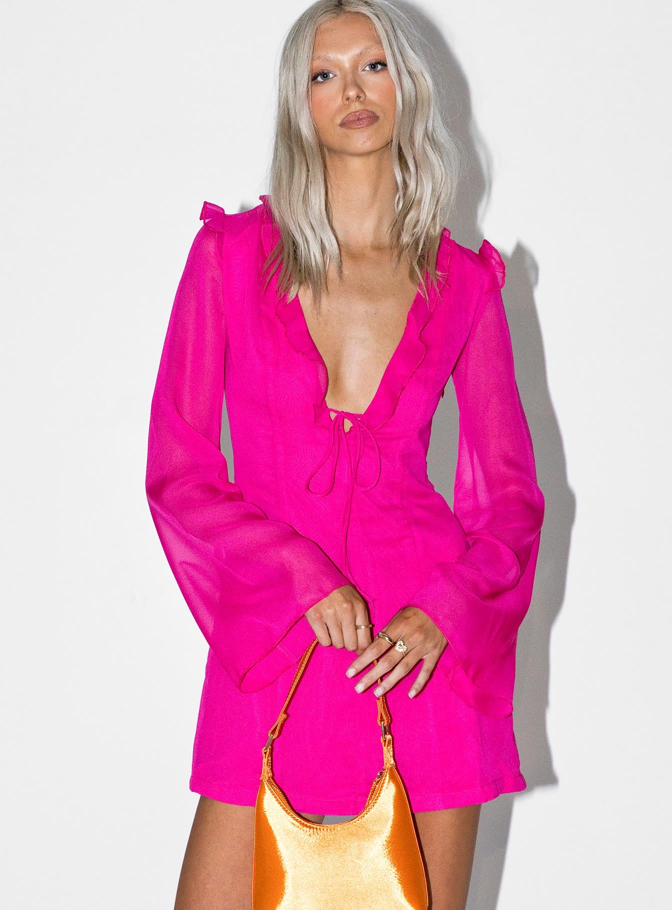 Lucca Mini Dress Pink