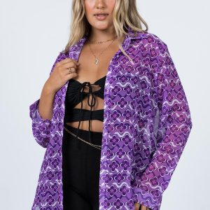 Janelle Shirt Purple