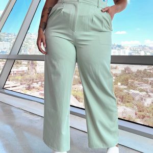Archer Pants Green Curve