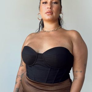 Endless Love Corset Top Black Curve