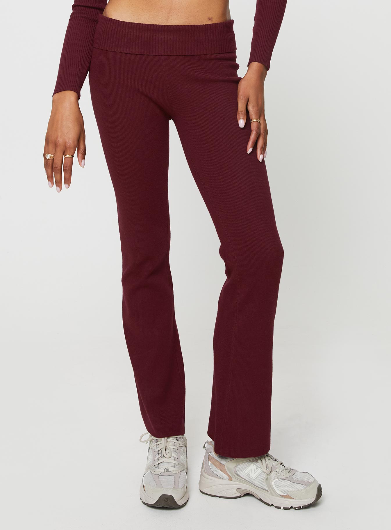 Westaway Pants Burgundy - Image 2