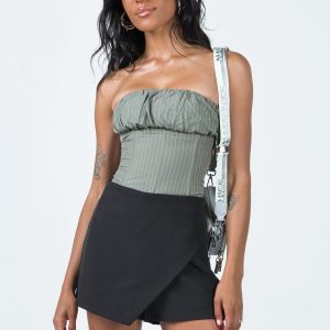 Indianna Cross Over Skort Black