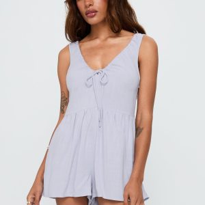 Mackellar Romper Blue