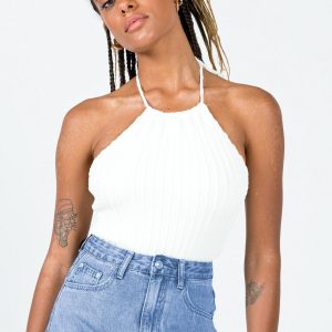 Donte Bodysuit White