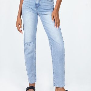 Evelyn Low Rise Denim Jeans