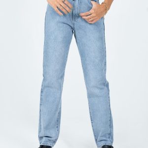 Calista Lightwash Denim Jeans
