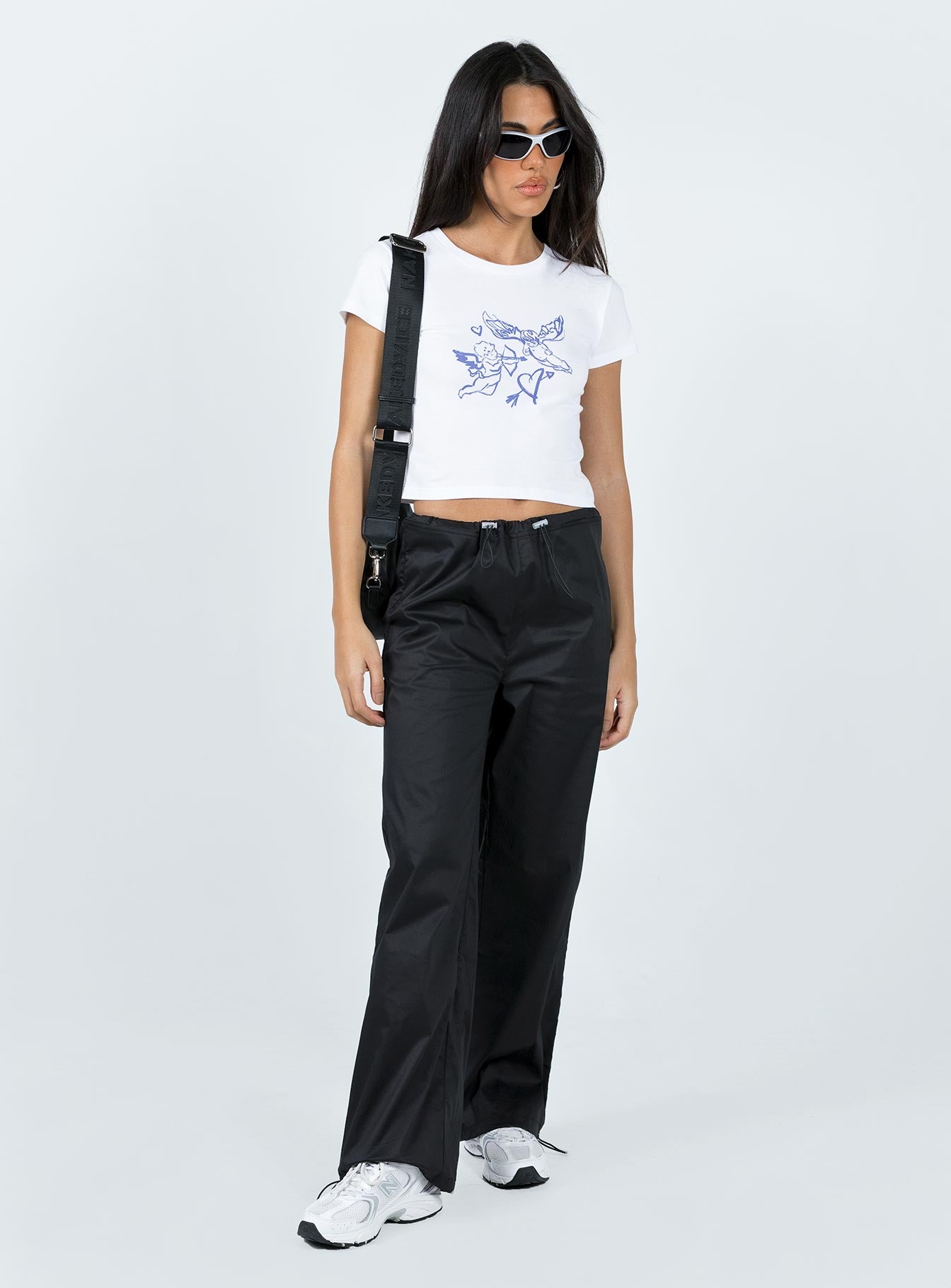 Connels Parachute Pants Black - Image 2