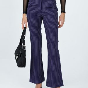 Hargrave Pinstripe Pants Navy