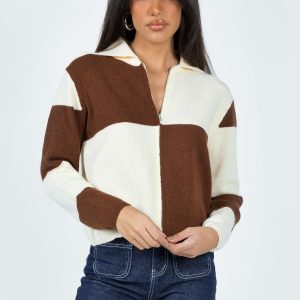 Pembroke Sweater Brown / Cream