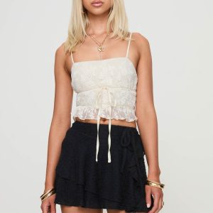 Talin Mini Skirt Black