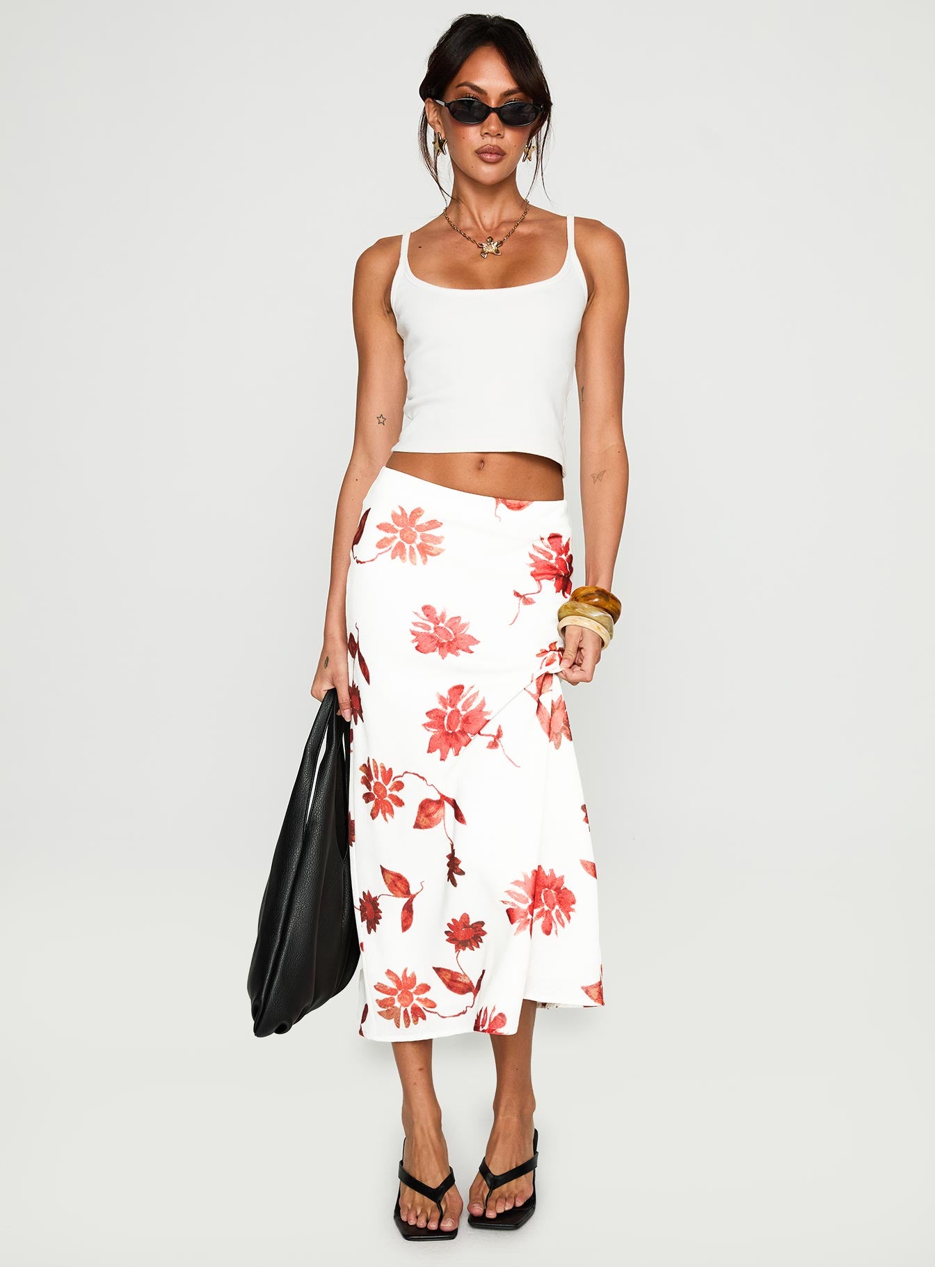 Sun Soaked Midi Skirt Multi - Image 2