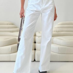 Carey Denim Jeans White