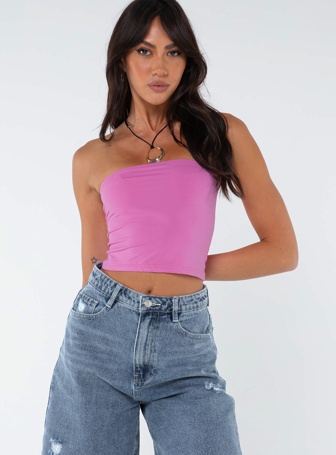 Tomlin Top Hot Pink - Image 2