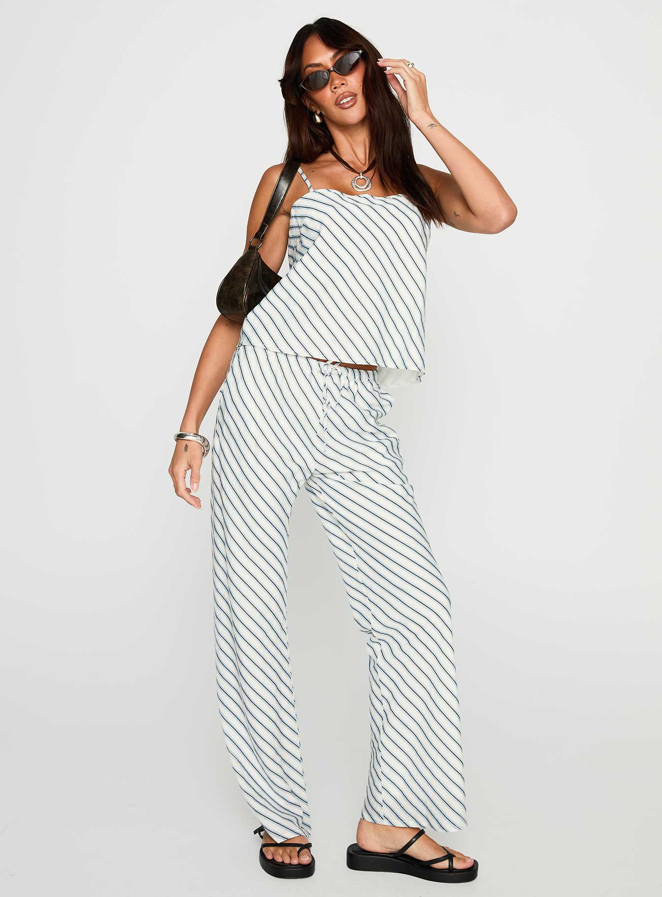 Born To Brag Set Blue Stripe - Image 2