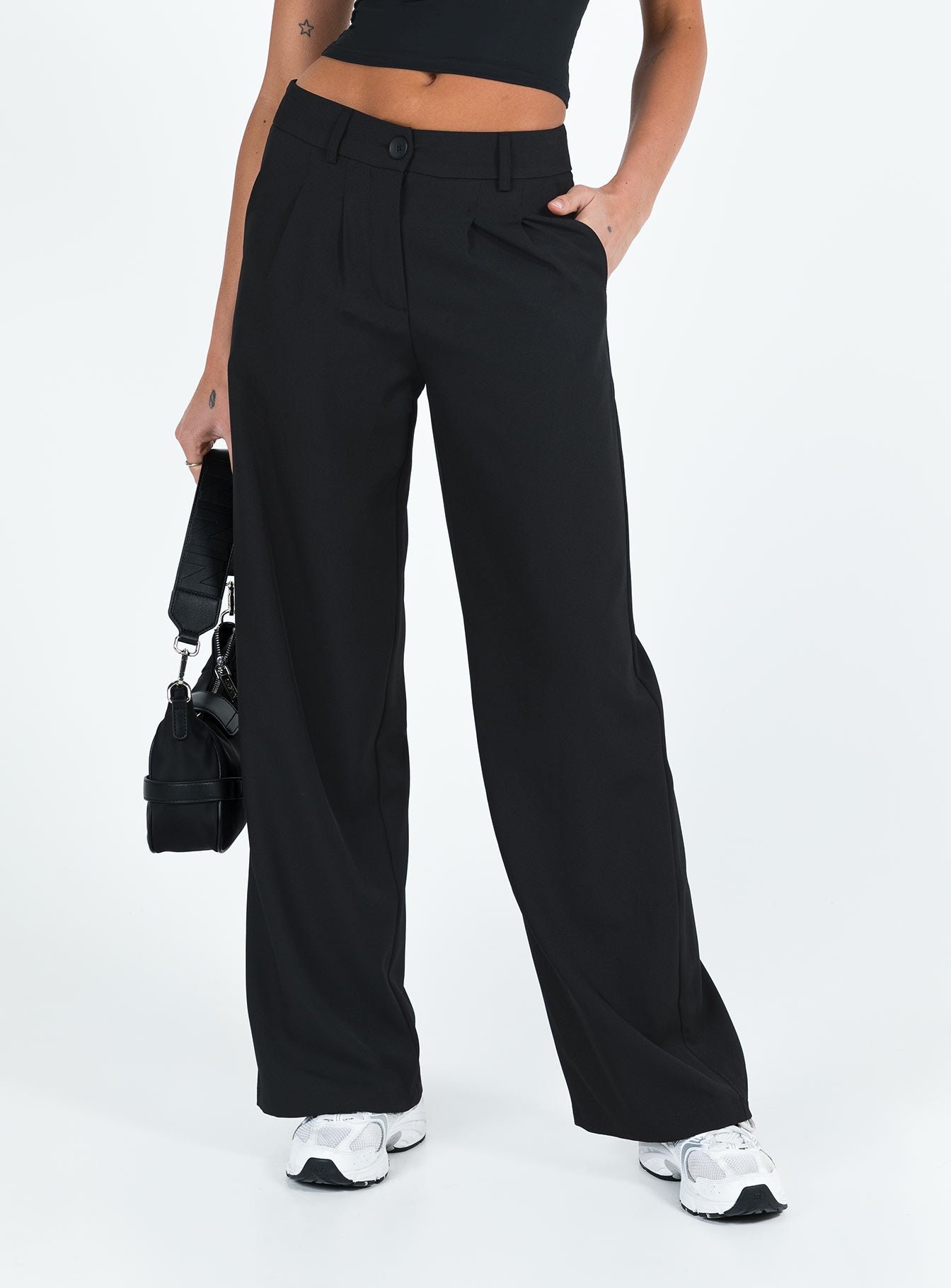 Archie Low Rise Pants Black Tall - Image 2