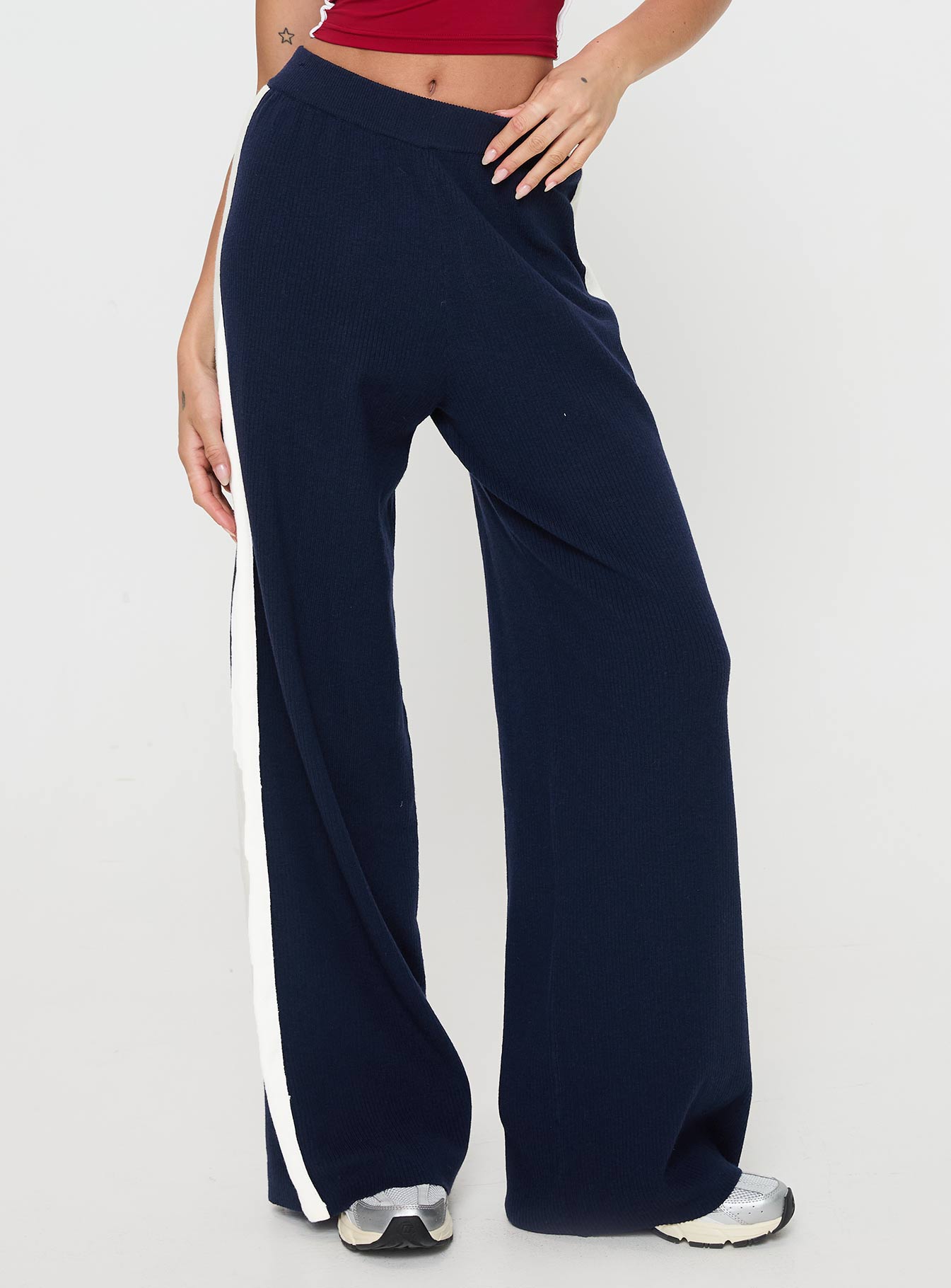 Albright Pants Navy / Milk - Image 2