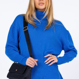 Larnee Turtleneck Sweater Blue