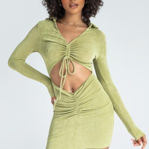 Kylie Mini Dress Green