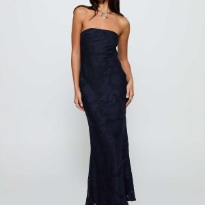 Haley Maxi Dress Navy