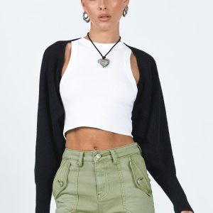 Aviana Cardigan Black