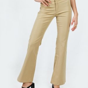Tabithia Low Rise Pants Beige