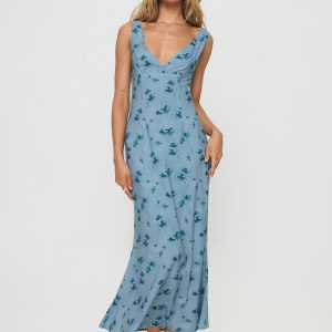 Donnelly Maxi Dress Blue