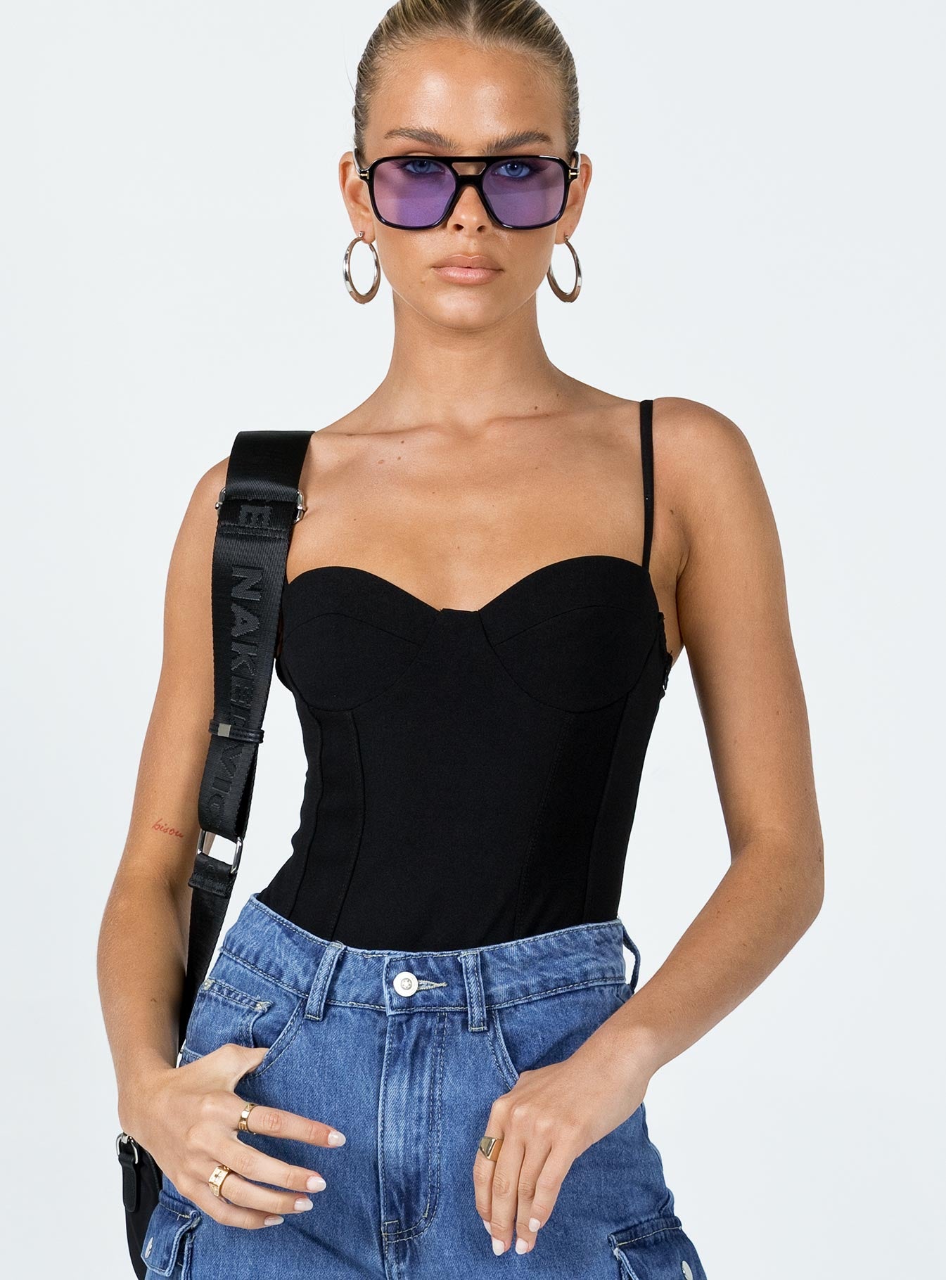 Oakland Bodysuit Black - Image 2