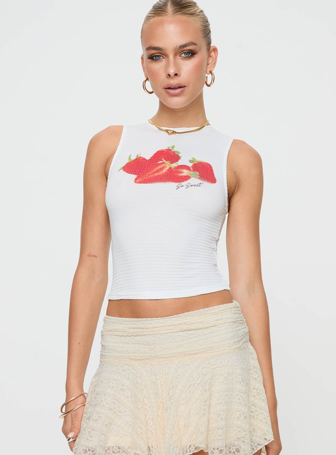 Oh So Sweet Top White - Image 2