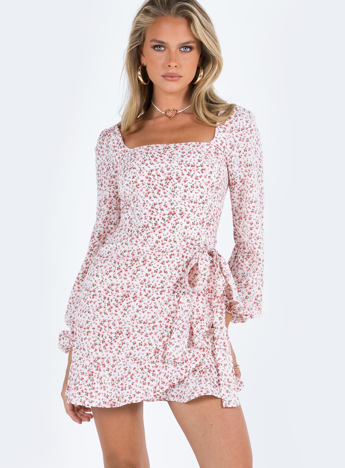 The Villa Mini Dress Floral - Image 2