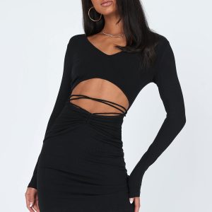Noa Mini Dress Black