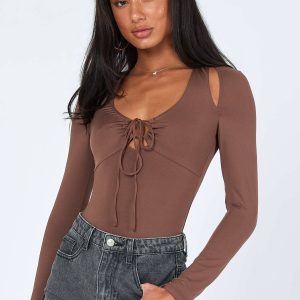 Valentina Bodysuit Brown