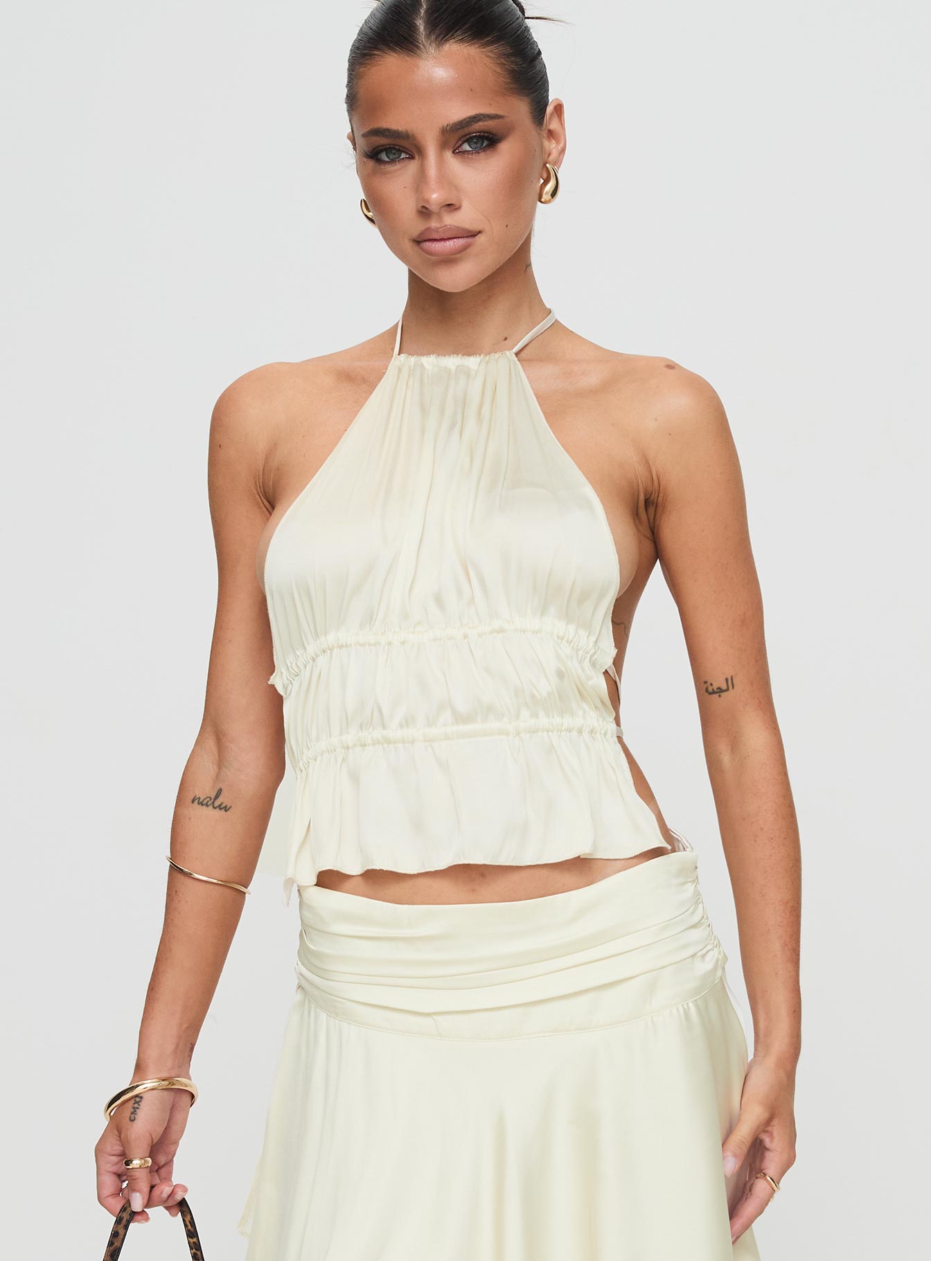 Legacy Halter Top Ivory - Image 2