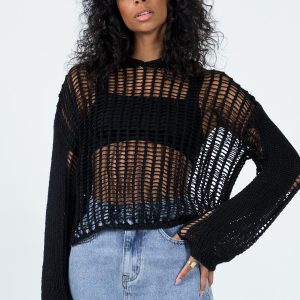 The Kennedy Hoodie Black