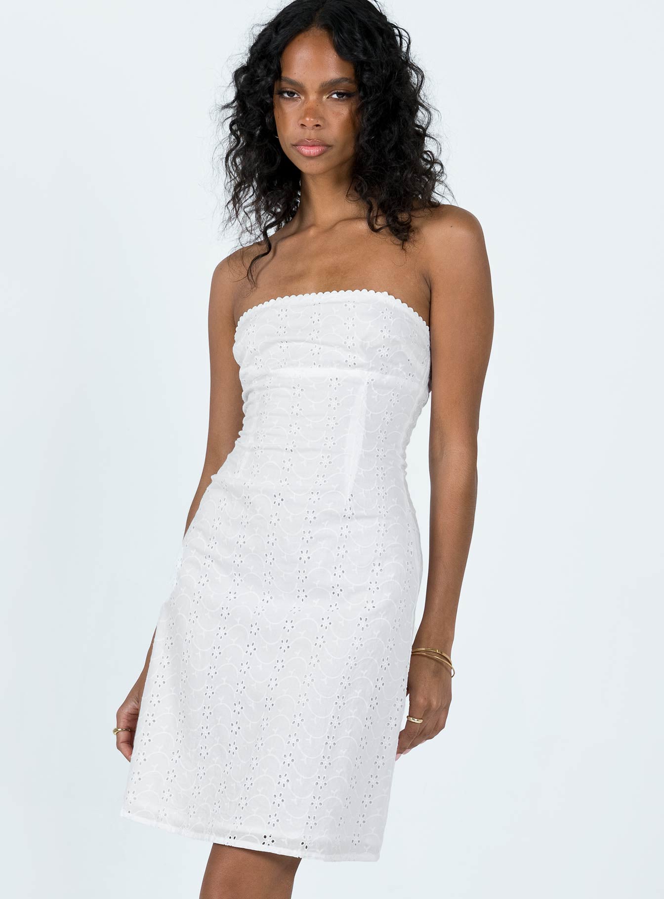 Parle Anglais Dress White - Image 2