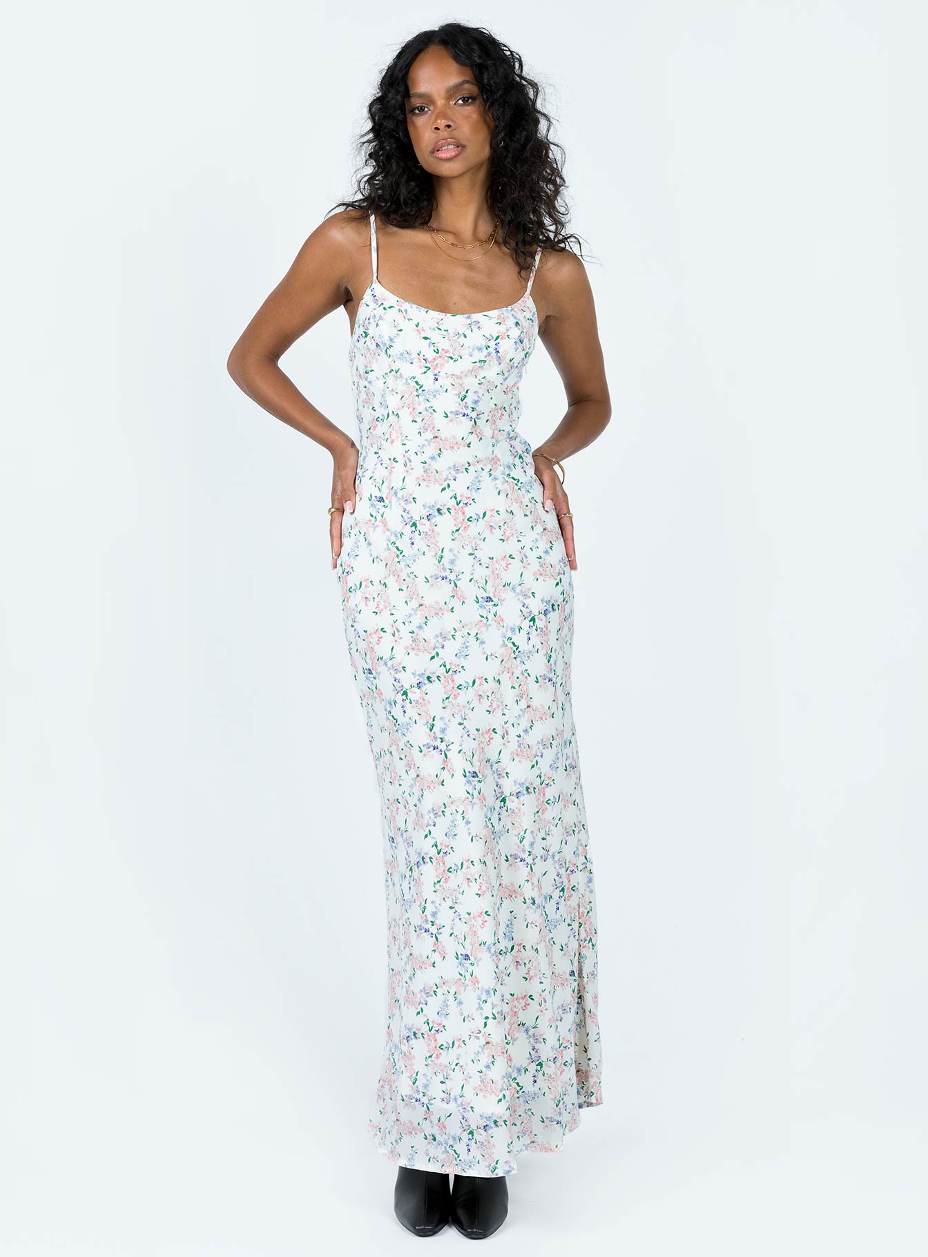 Fairholm Maxi Dress White / Floral - Image 2