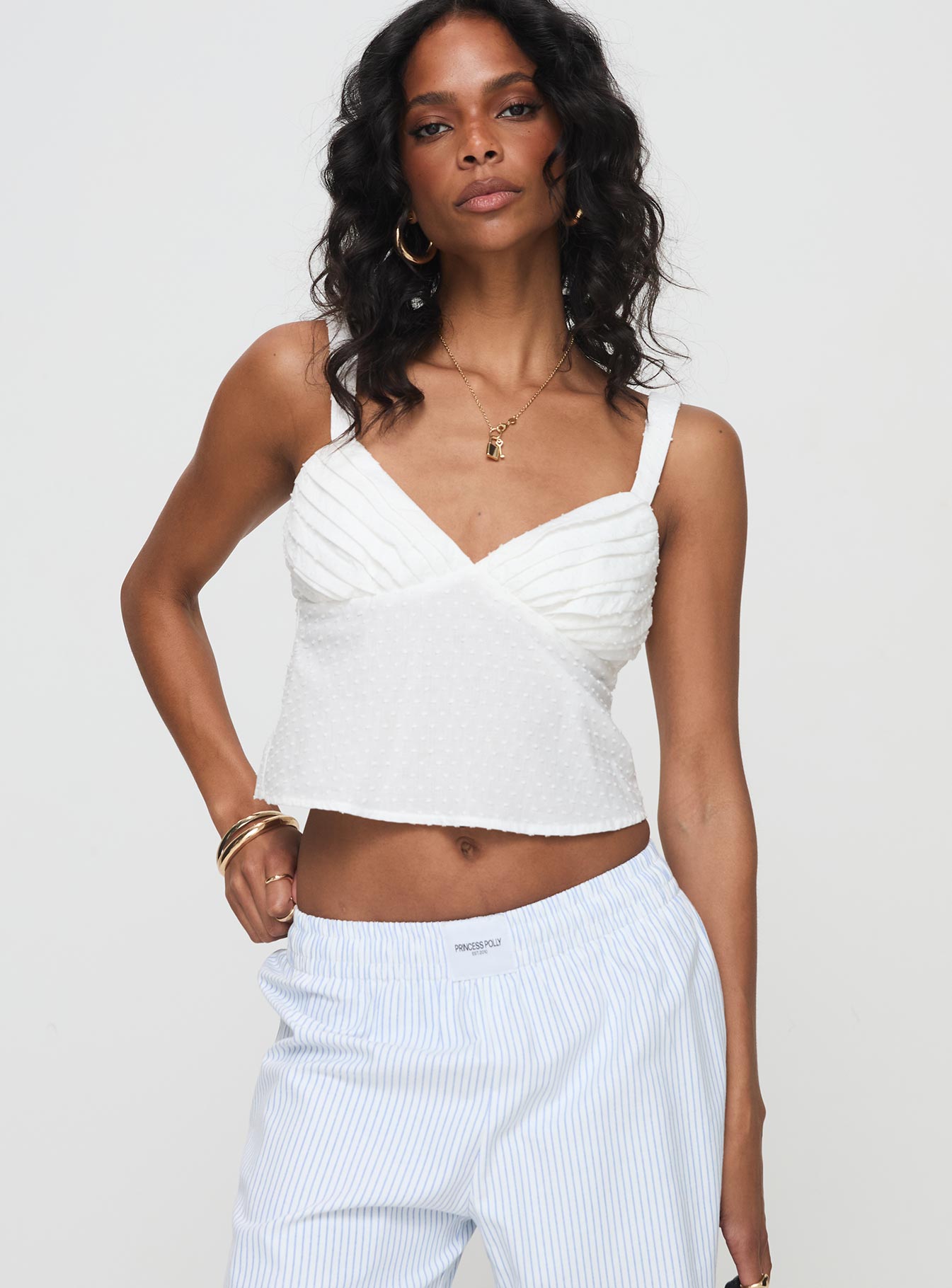 Prevost Cami Top White - Image 2
