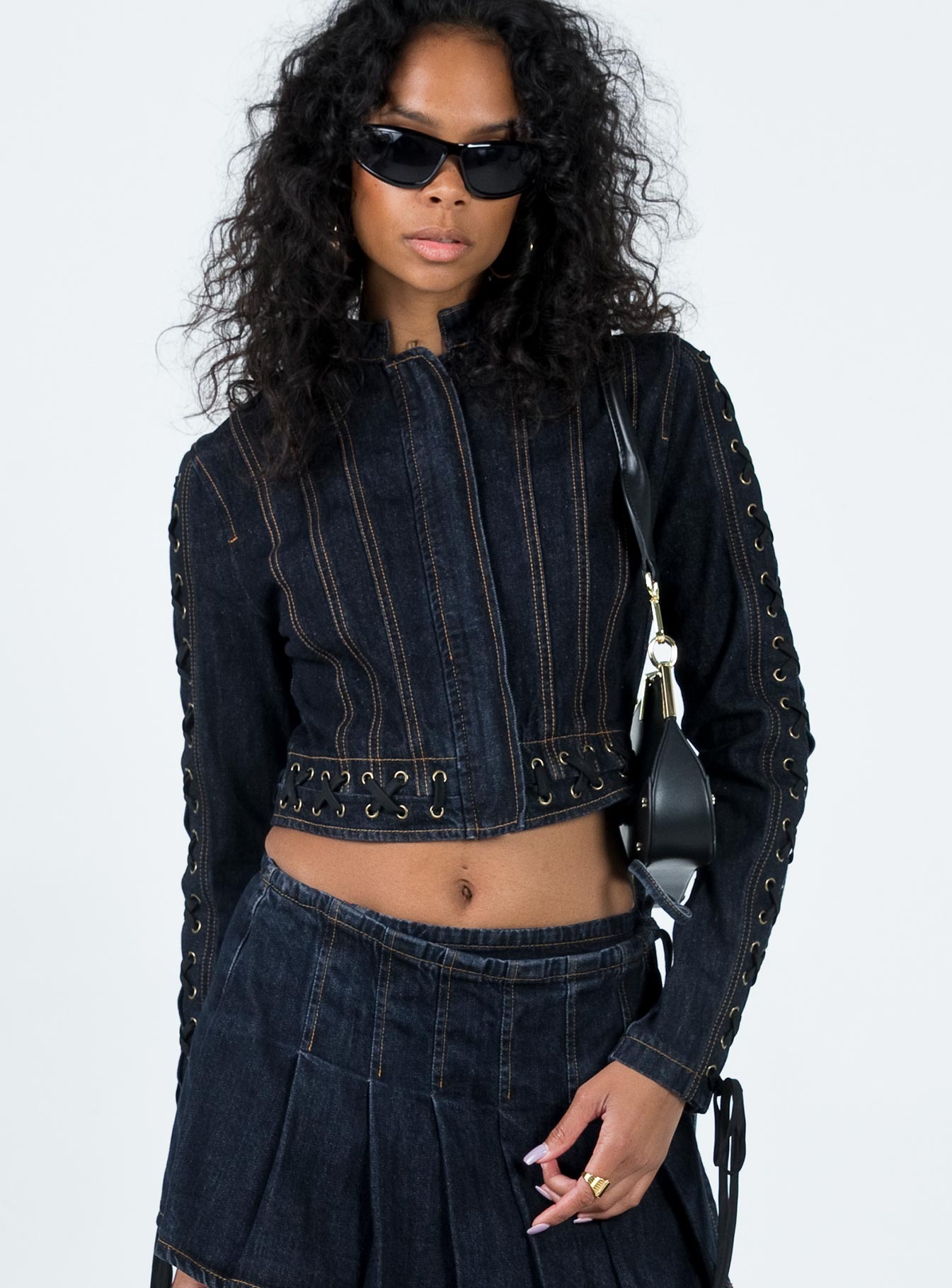 Berlin Jacket Dark Denim - Image 2