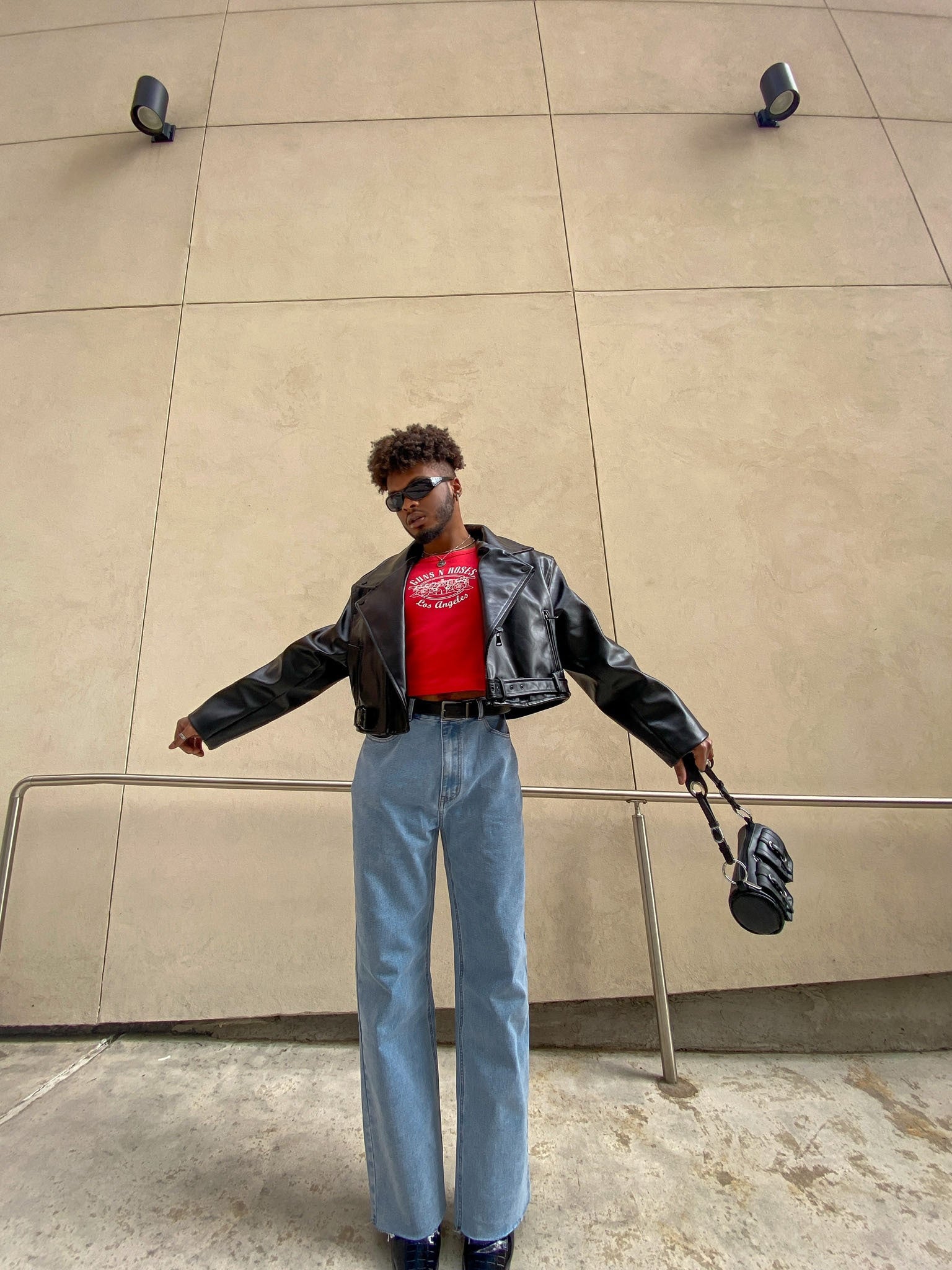 Pyrene Straight Leg Jeans Mid Wash Denim - Image 6