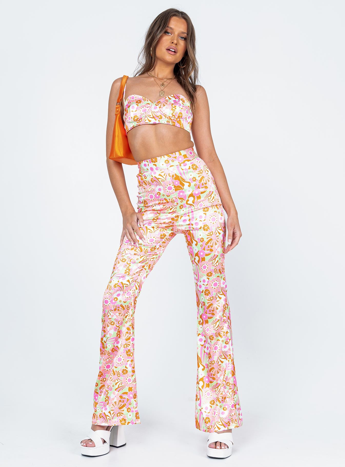 Maddie Set Orange Multi - Image 3