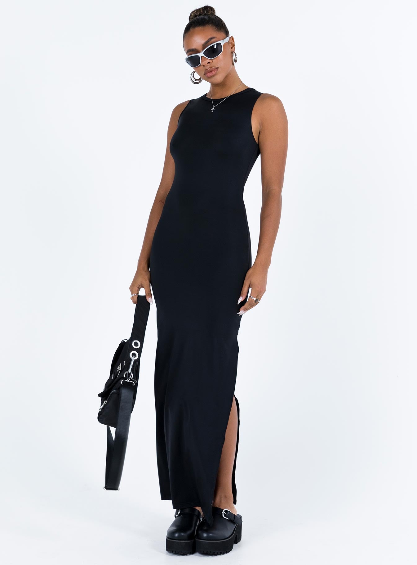 Bena Maxi Dress Black - Image 2