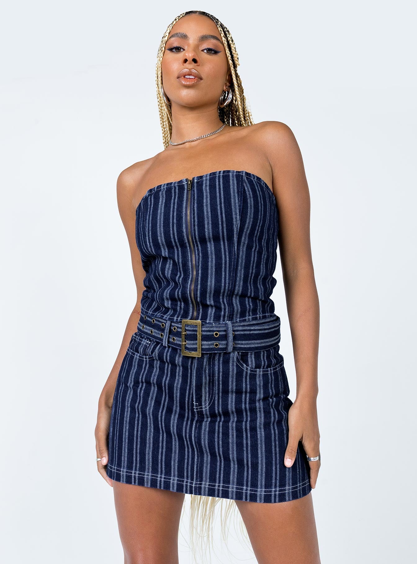 Fernley Skirt Blue - Image 2