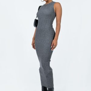Hyda Midi Dress Slate