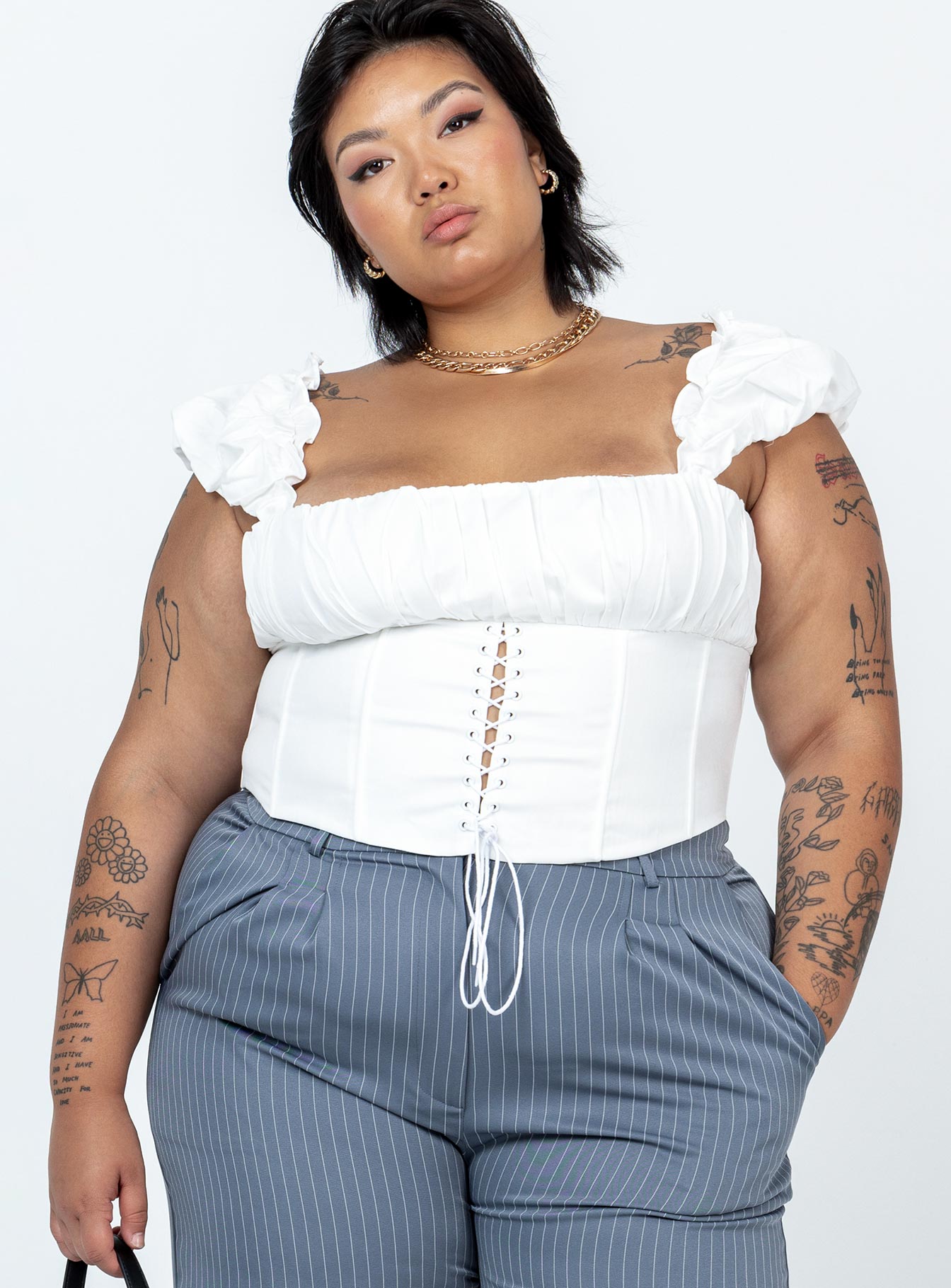 Harry Top White Curve - Image 4