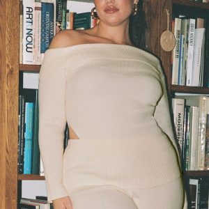 Macallan Long Sleeve Top Cream Curve