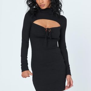 Joanna Mini Dress Black