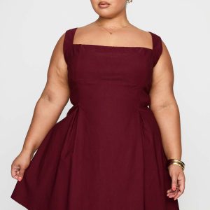 Xanthus Mini Dress Red Curve