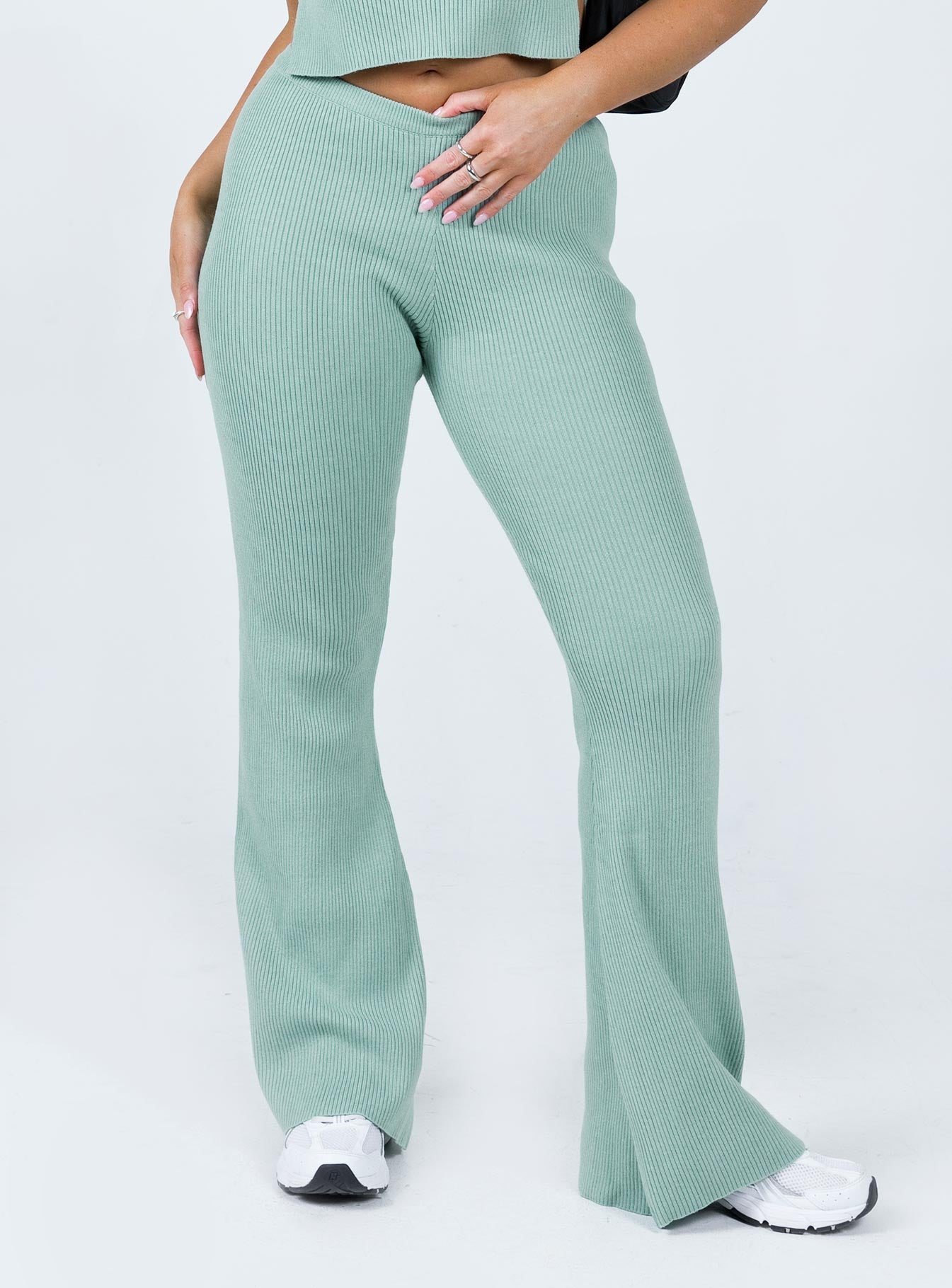 Hutchies Knit Pant Green - Image 2