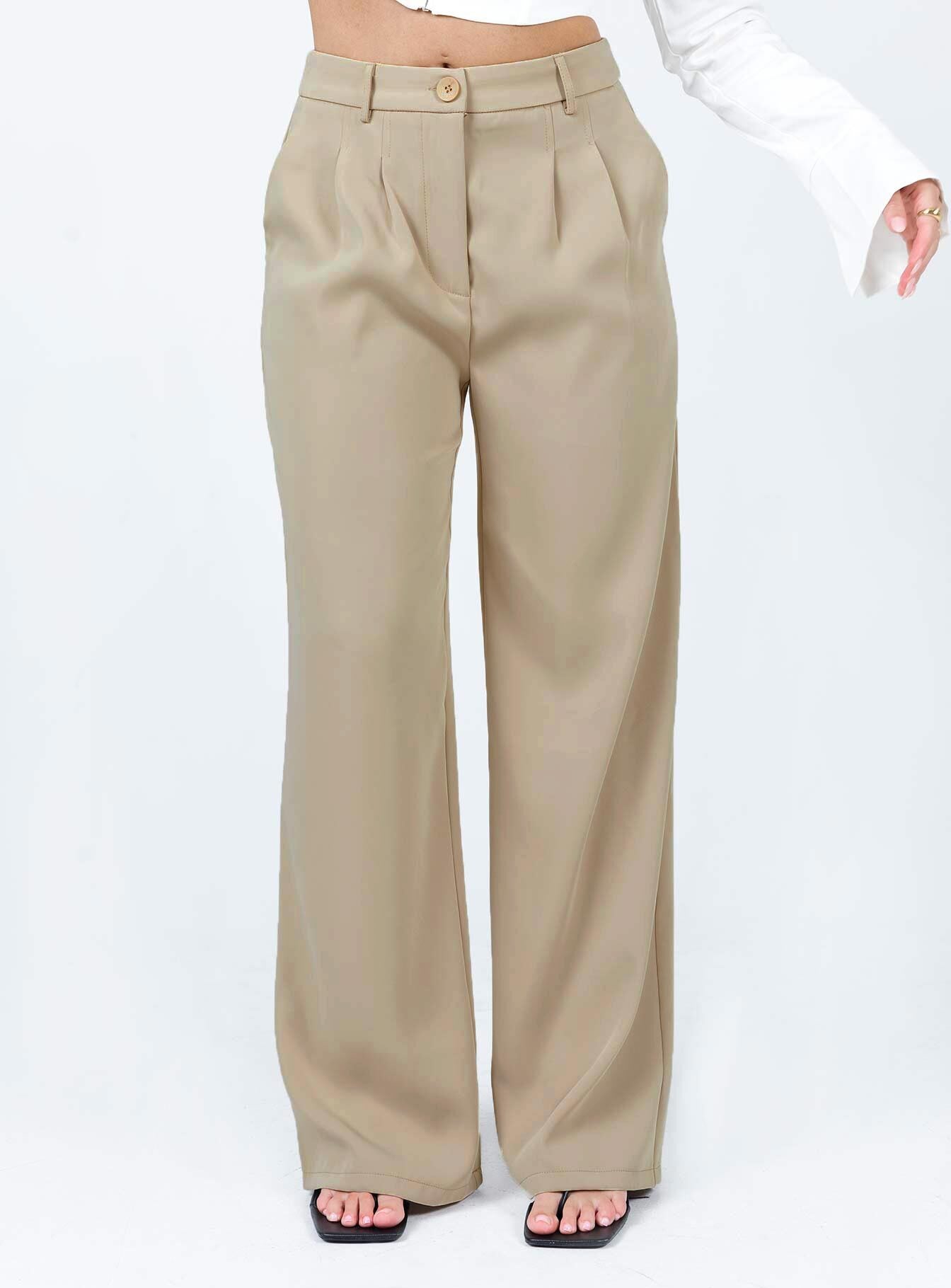 Archer Pants Taupe Eco Tall - Image 2